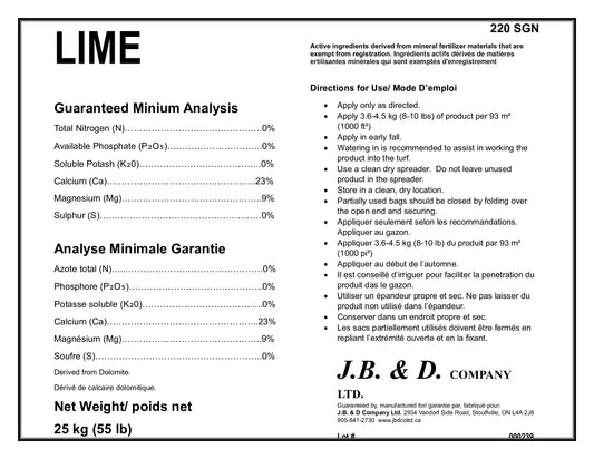 08 FERT:LIME