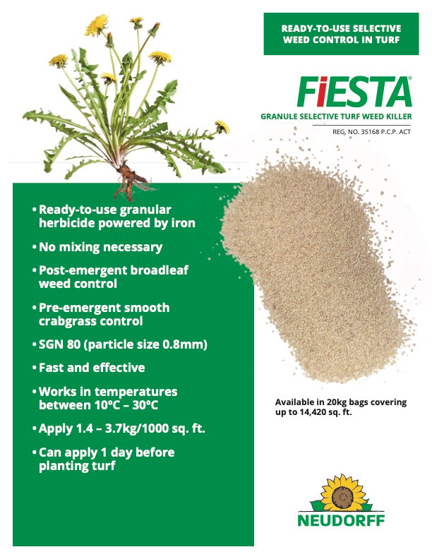 05 HERB:FIESTA 20KG GRANULAR